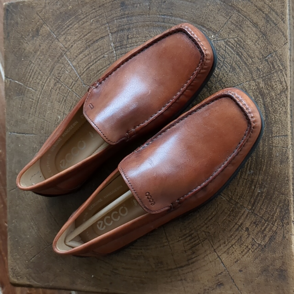 Ecco leather shoes